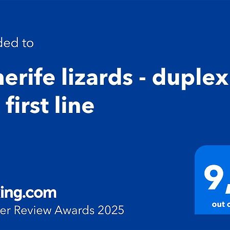 Tenerife Lizards - Duplex In The First Line كالاو سالفاجي المظهر الخارجي الصورة